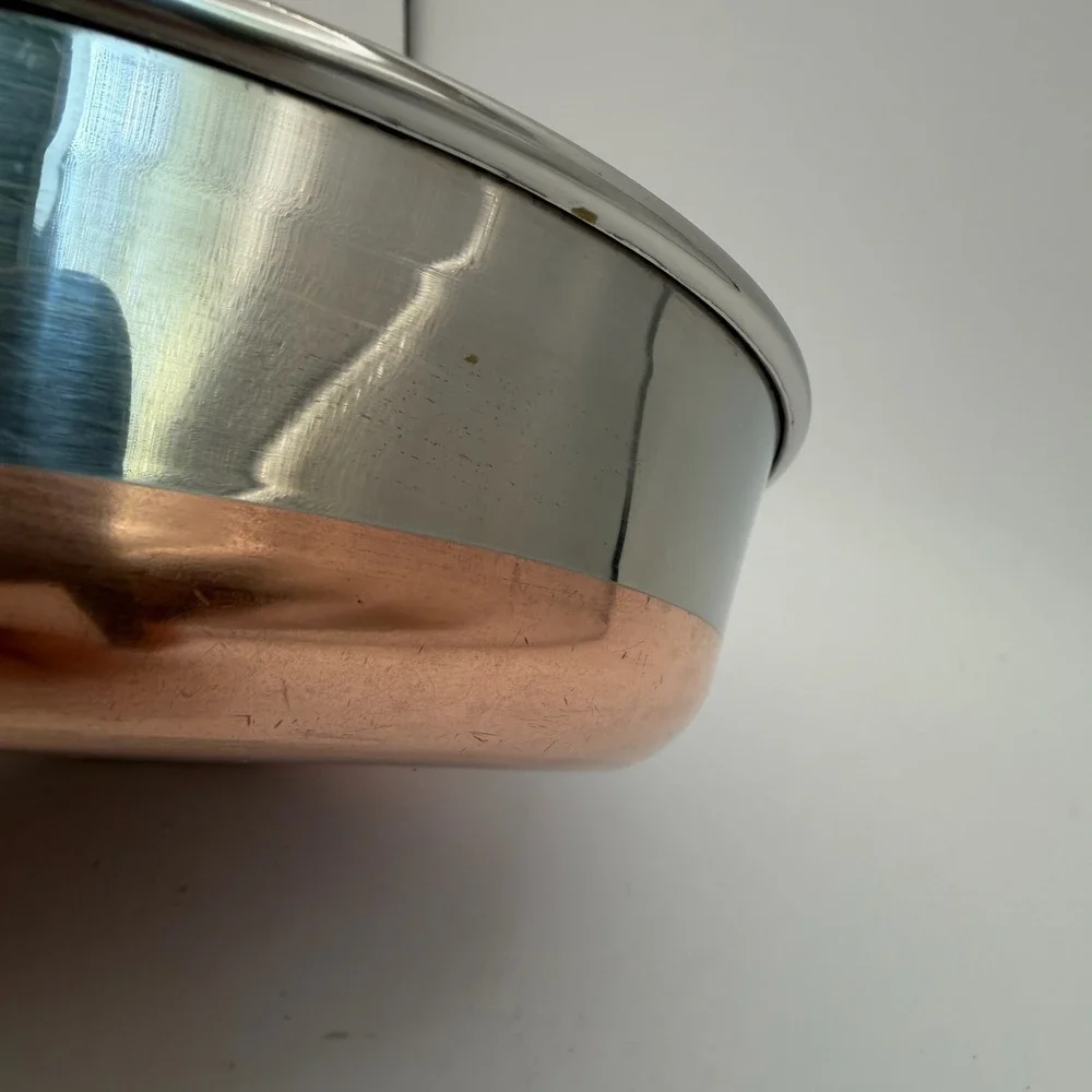 Vintage Revere Ware Double Ring 8